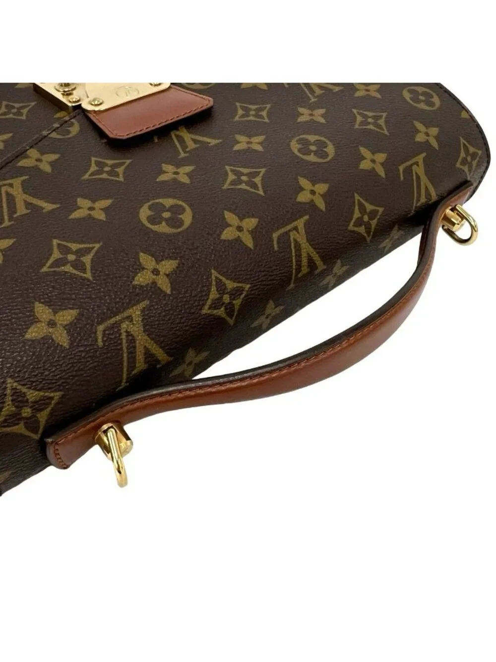 Louis Vuitton Almost with Key Vintage Monceau Monogram Leather 2-Way Shoulder